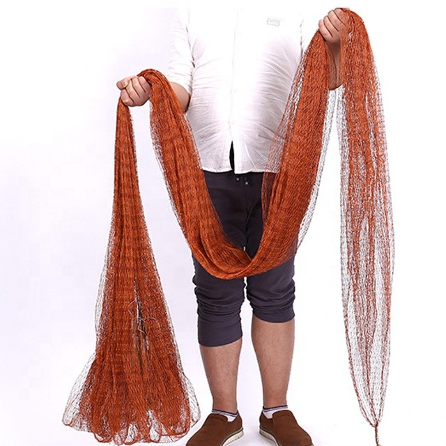 4 Meter High quality hand cast nylon monofilament fishing nets