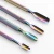 Import 4 pcs/set Stainless Steel Dual-ended Nail Cuticle Pusher Remover Rainbow Manicure Nail Art Tools from China
