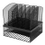 Import 400327 China factory black wire mesh iron metal office desk organizer from China