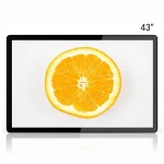 43 inch cheap capacitive touch screen monitor forinformation kiosk