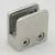 Import 45mm S size Flat Back Square Stainless Steel Glass Clamp from China