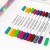 Import 48 Water Color  Dual Tip Art Marker Pen For Calligraphy Drawing Set from China