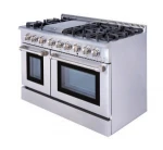 48inch 6 burner gas cooking range/gas stove with oven