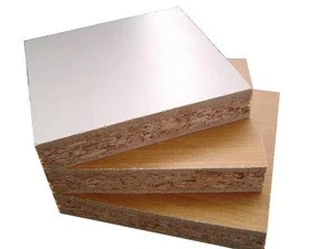 4x8melamine faced chipboard/ melamine particle flakeboard/plywood