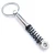 Import 5 Pcs Car Parts Model Key Chains, Colorful Turbo  Black Manual Gearbox Keychain,Tire Rim Keychain from China