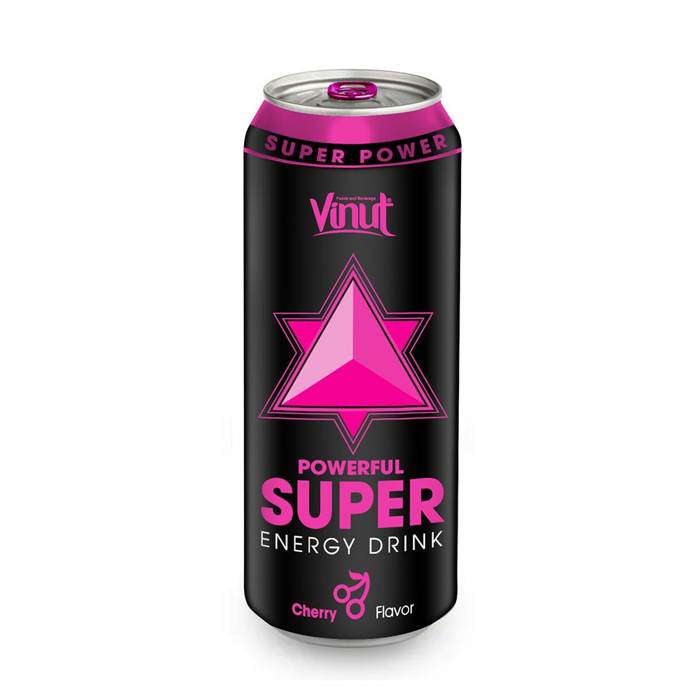 500ml VINUT Powerful Super Energy drink Cherry flavor