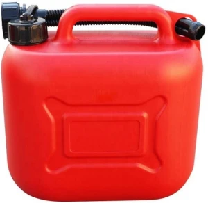 5L 10L 20L Portable Plastic Thickened Gas Fuel Tank With Scale Gasoline Oil Container