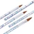 Import 5Pcs/set Nail Art Crystal Brush UV Gel Builder Painting Dotting Pen Carving Tips Manicure Salon Tools from China