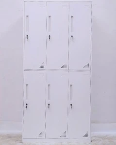 6 Door Metal Locker/Clothes Locker with Six Door