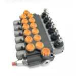 6 P40 6 lever section drilllingrig garbage truck 40Liter MONOBLOCK DIRECTIONAL VALVE  SUITABLE FOR BADESTNOST DISTRIBUTORS