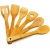Import 6 Pieces Kitchen Set Serving Tools Cooking Utensil Natural Wooden Bamboo Cooking &amp; Serving Utensils from China