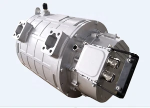 60KW 80KW 90KW 120KW  336VDC 540VDC 650V water-cooled permanent magnet synchronous PMSM electric drive motor for  6-12MEV bus