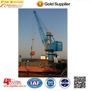 Buy 60t Load Capacity Gq Portal Crane Fixed In Boat/fixed Base Crane ...