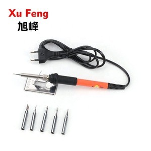 60W Temperature Adjustable Evenly Heated Fast Heating Welding Tools Electric Soldering Iron Kit