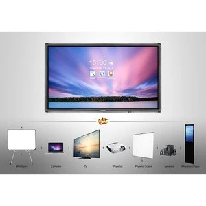 65 inch multi-touch points touch screen monitor interactive smart panel conference room monitor