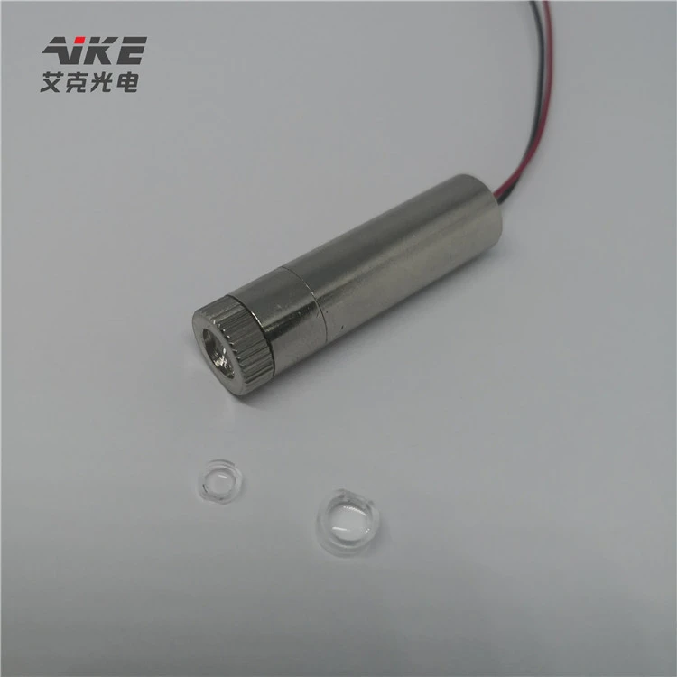650nm 5mw  focusable red line laser module with aspheric lens