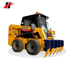 65hp diesel engine hydraulic system China farm equipment wheel loader agriculture machinery