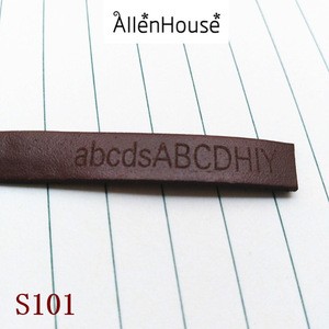 6mm Thin Flat Smooth Surface Dark Brown Genuine Leather cord engraved with DIY words and letters in any language