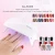 6W Mouse Shape LED Nail Lamp UV Light Gel Nail Polish Curing Manicure Lamp Nail Dryer With 6PCS LED Beads And Timer