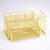 Import 7 Storage Metal Rose Gold Mesh Desk Organizer Pen Holder Stationery Collection For Office School from China