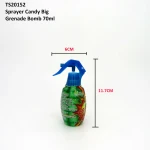 70ml Fruity Grenade Shape Liquid Spray Candy