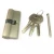 Import 70mm Euro Profile Brass Lock Cylinder Double Open Euro Cylinder Lock from China
