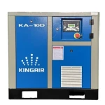 7.5kw 10HP 7bar Power Frequency Screw Compressor for Textile Industry