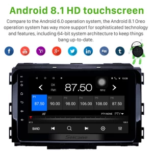 8 inch android 10.0 GPS radio  for Kia Carnival 2014-HD navigation android Head Unit with Wifi Carplay Backup camera TPMS