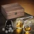 Import 8 Stones of Whisky Reusable Ice Wine Stone Wooden Box Set from China