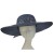 ABPF Fancy Orange Summer Beach Sun Foldable Fedora Cowboy Straw Hats