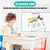 Import ABS Plastic Multifunctional Playing Desk Building Blocks Kids Study Table With Chairs And Storage Box Children Furniture Sets from China