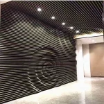 ACEBOND Irregular Shape Metal Building Decoration Plate Aluminum Solid Panel for Mall