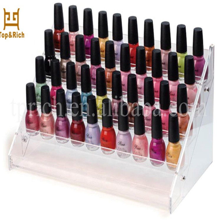 Buy Activity Acrylic Salon Wall Display Rack Nail Polish Holder Display ...