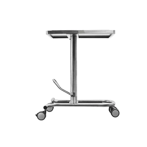 Adjustable Hydraulic Medical Table Instrument Trolley Stands Height Hospital Trolley