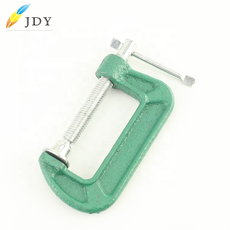 Adjustable screw Heavy Duty Woodworking C Clip G type clamp with Forged Steel
