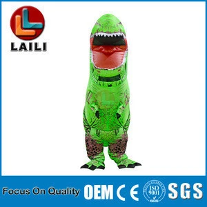 Adult inflatable dinosaur costume decorative / games toy for your hot spots