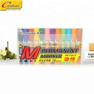 Advertising 6mm 12 color paint pen art POP marker