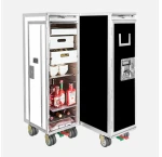 Airline  cart aircraft catering cart Metal dining car  removable sideboard drinks trolley meal delivery carts