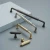 Import AKADA new arrival hardware kitchen furniture slim handles cabinet handles knobs from China