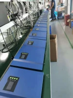all in one dc ac 5kw 48V built-in mppt charger controller hybrid pv solar inverter 220V