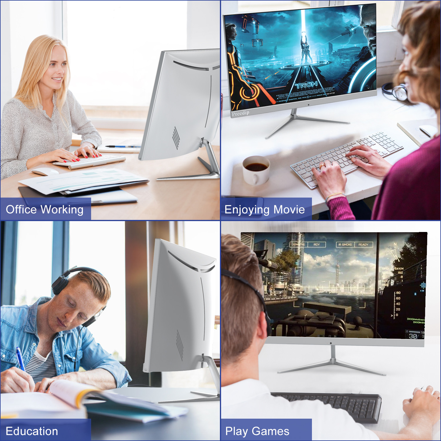 Buy All In One I5-4200m All In One Pc 23.8 Inch All In One Computer ...