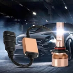 Aluminum accessories 360 car  headlight  9006 9005 car led headlights