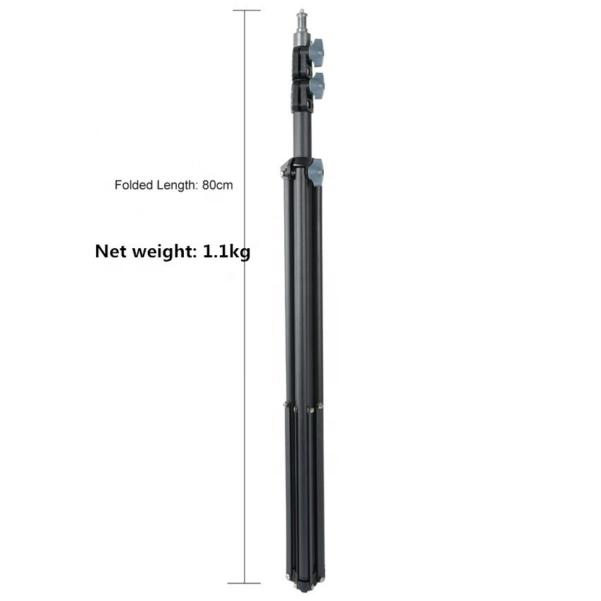 Aluminum Light Stand 88 inches 225cm Heavy Duty Tripod For Studio Softbox Moonlight and Photographic Lighting