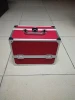aluminum makeup case with 2 trays inside with different color options from Nanhai,Foshan,Guangdong,China