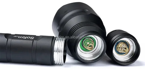 Buy Aluminum Outdoor Led Torch Waterproof 18650 Rechargeable 1800 Lumen ...