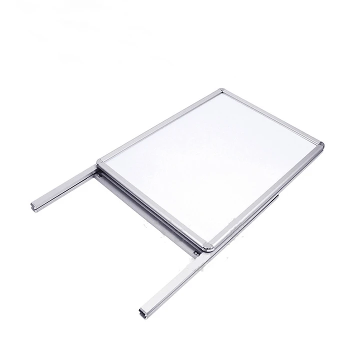 aluminum snap frame stand double sided poster display stand