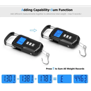 Amazon Best seller Smart luggage Weighing hook Fishing Scale