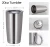 Import Amazon best sellers stainless steel double walled coffee tumbler sublimation blank design tumbler from China