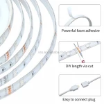 Amazon hot sale LED light strip 5050rgb waterproof 12V low voltage flexible colorful light strip 5M/10M LED strip lights set