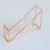 Amazon Hot-sale Office Supplies Stationery Mini Adhesive Tape Holder Rose Gold Metal Gummed Tape Dispenser For Paper